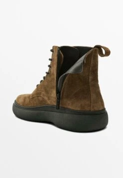 Massimo Dutti SPLIT - Lace-up Ankle Boots - Brown -Massimo Dutti Shop 13fa808a32a545c18d09b0af76ac8598