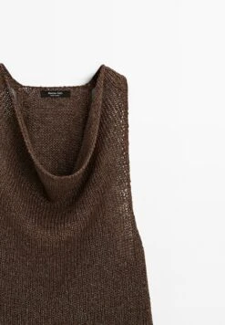 Massimo Dutti SLEEVELESS HALTER NECK - Jumper - Dark Brown 19 Massimo Dutti SLEEVELESS HALTER NECK - Jumper - Dark Brown -Massimo Dutti Shop 14021c2b661b4d859406bc8055d5d627