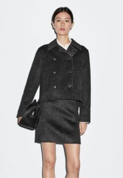 Massimo Dutti SHORT - Summer Jacket - Grey