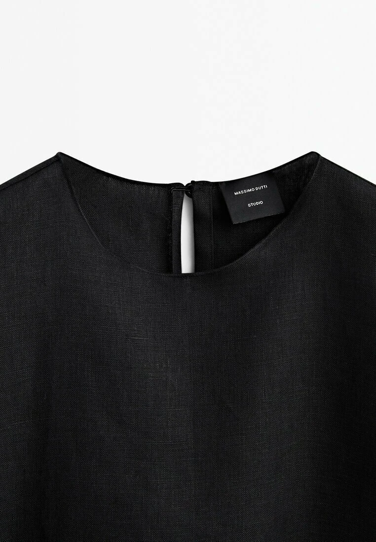 Massimo Dutti Studio With Opening At The Sleeve - Blouse - Black 9 Massimo Dutti Studio With Opening At The Sleeve - Blouse - Black - Image 7