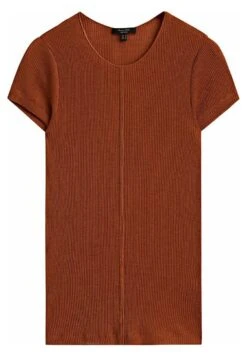 Massimo Dutti Shiny With Central Seam - Basic T-Shirt - Bordeaux 16 Massimo Dutti Shiny With Central Seam - Basic T-Shirt - Bordeaux -Massimo Dutti Shop 14f68ff008094de199d1b0cb66277a07