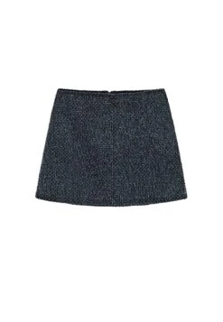 Massimo Dutti TEXTURED MINI - A-line Skirt - Blue Denim -Massimo Dutti Shop 14fe37843e134109ab009c09a4af0101