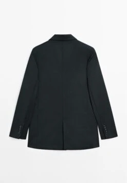 Massimo Dutti EXTRA FINE TWO-BUTTON - Blazer - Dark Blue -Massimo Dutti Shop 153f6a71cf4c40f4a2957fe254391ca4