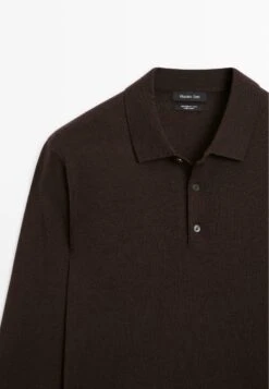 Massimo Dutti MERINO POLO COLLAR LONG SLEEVE - Long Sleeved Top - Bordeaux 22 Massimo Dutti MERINO POLO COLLAR LONG SLEEVE - Long Sleeved Top - Bordeaux -Massimo Dutti Shop 158318d4a27e403c98e11faabde96587