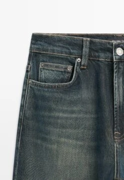 Massimo Dutti HIGH-WAIST - Straight Leg Jeans - Blue Denim 22 Massimo Dutti HIGH-WAIST - Straight Leg Jeans - Blue Denim -Massimo Dutti Shop 15c44c5c571249a4ad124f4ddf6cfb4a