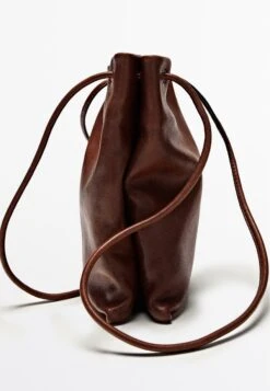 Massimo Dutti SHOULDER - Cross Body Bag - Dark Brown -Massimo Dutti Shop 15cdda87fcfa48f3853b243618d9e7f9