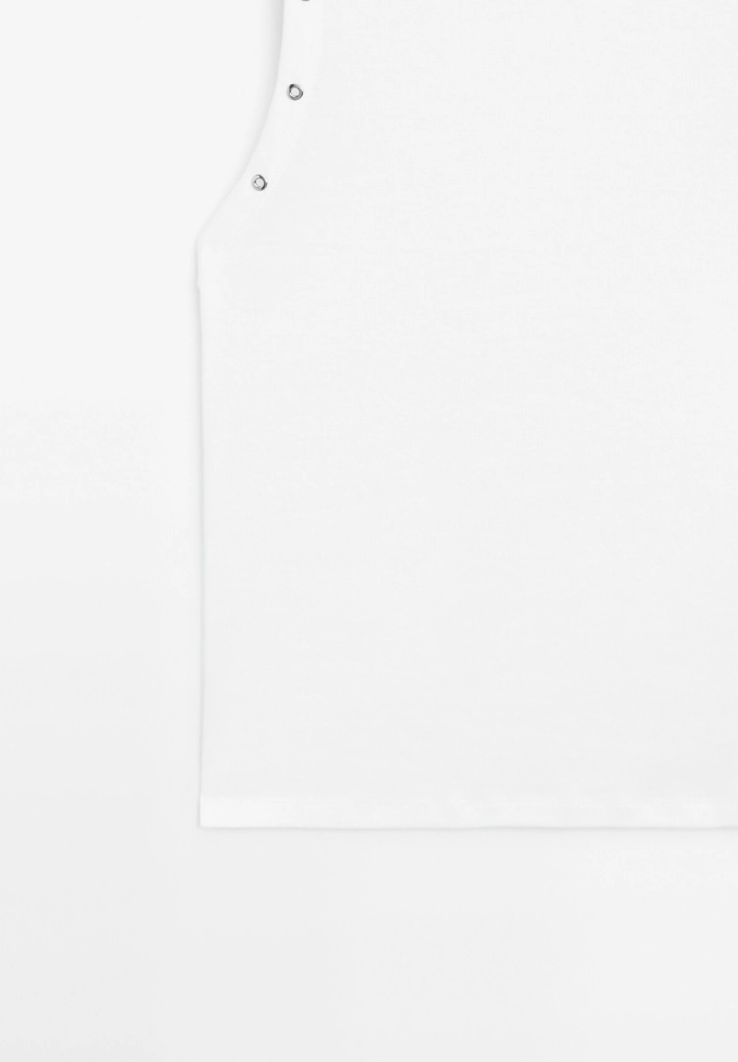 Massimo Dutti CREW NECK WITH EYELET DETAIL - Top - White 12 Massimo Dutti CREW NECK WITH EYELET DETAIL - Top - White - Image 10