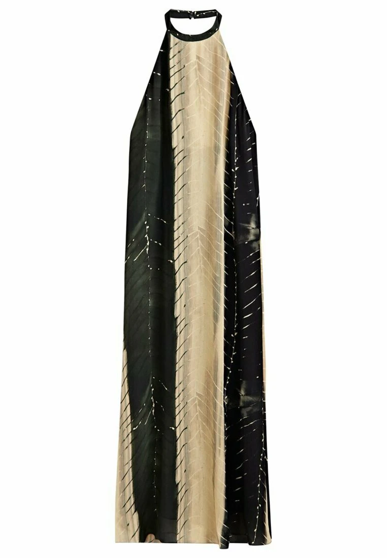 Massimo Dutti Traces Printed - Maxi Dress - Green 8 Massimo Dutti Traces Printed - Maxi Dress - Green - Image 6