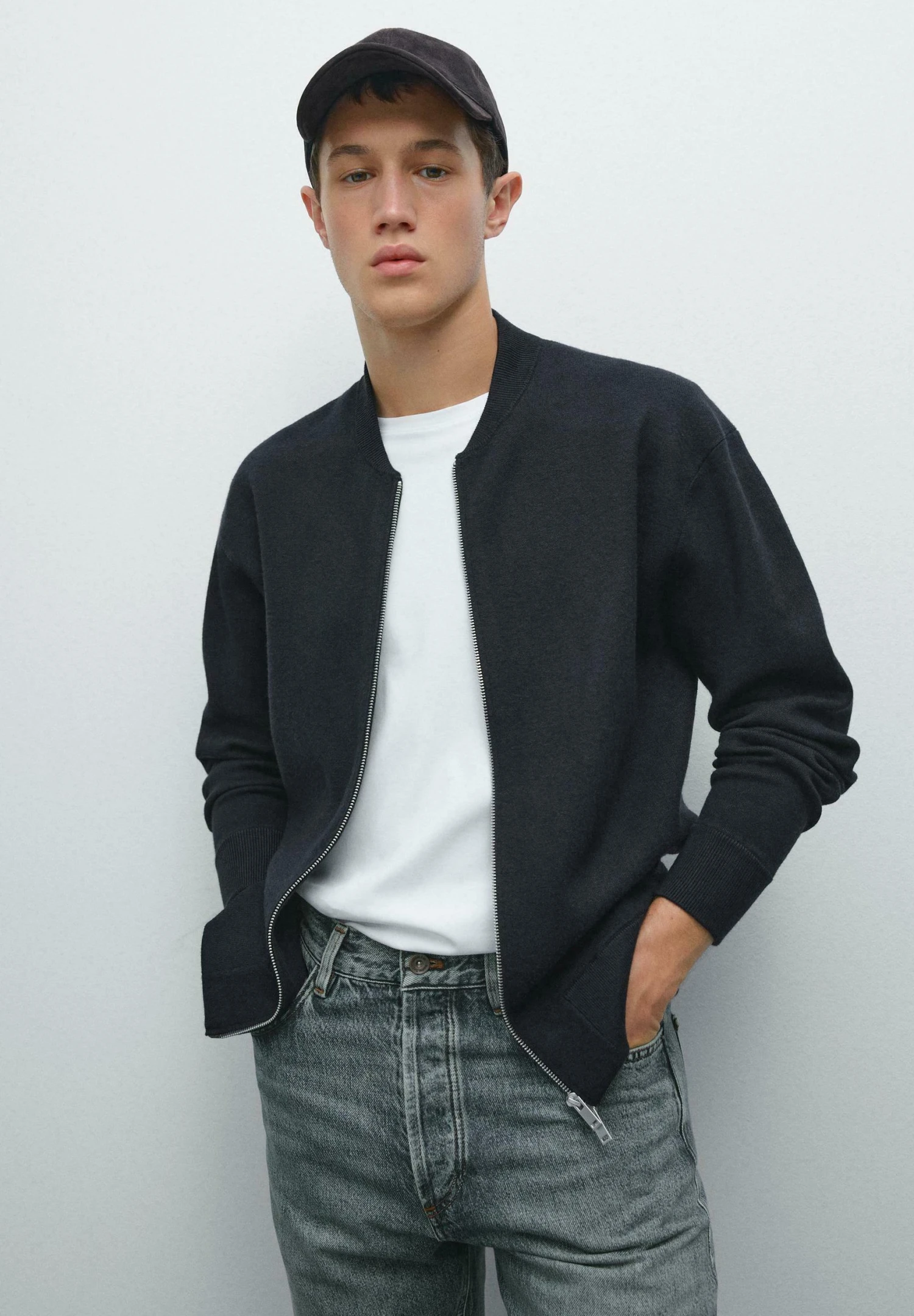 Massimo Dutti STYLE - Cardigan - Dark Blue 3 Massimo Dutti STYLE - Cardigan - Dark Blue