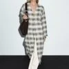 Massimo Dutti LONG CHECK TUNIC DRESS - Shirt Dress - Grey 2 Massimo Dutti LONG CHECK TUNIC DRESS - Shirt Dress - Grey -Massimo Dutti Shop 16c061f20be54041bd41b75d524b5c87
