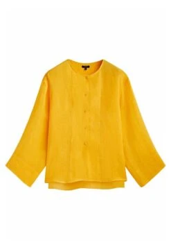Massimo Dutti With Wide Sleeves - Blouse - Neon Yellow -Massimo Dutti Shop 16dc109db7984d7ab3ef31eeb00c2728