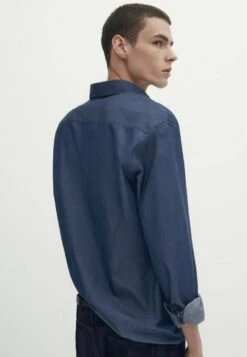 Massimo Dutti Regular Fit Stonewash - Shirt - Blue Grey -Massimo Dutti Shop 16e5374eb5274ca9993ef7875924e934