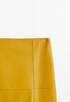 Massimo Dutti Midi - Leather Skirt -Massimo Dutti Shop 17577ac0a8b0469fbf50c865c557162b