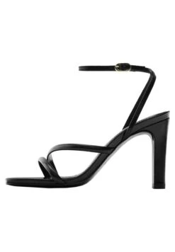 Massimo Dutti With Ankle Strap - Sandals - Black