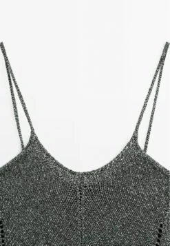Massimo Dutti STRAPPY ROUND NECK - Top - Grey -Massimo Dutti Shop 17793af9a57f4e33b6e274eaff632ecb