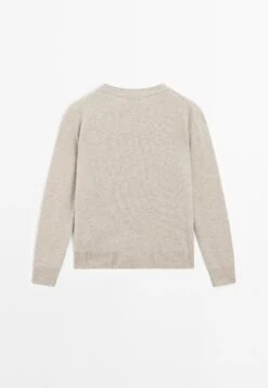 Massimo Dutti CREW NECK CASHMERE WITH LONG SLEEVES - Jumper - Sand 17 Massimo Dutti CREW NECK CASHMERE WITH LONG SLEEVES - Jumper - Sand -Massimo Dutti Shop 17a6d514c5034c4e9bb1651deef937a3
