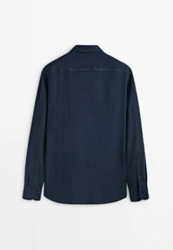 Massimo Dutti With Pockets - Shirt - Dark Blue -Massimo Dutti Shop 17bf79f13ca74aaeb2716242f7c39fd6