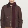 Massimo Dutti SHORT WITH CORDUROY COLLAR - Light Jacket - Bordeaux 2 Massimo Dutti SHORT WITH CORDUROY COLLAR - Light Jacket - Bordeaux -Massimo Dutti Shop 18080f14fdb545dd95e761c4973c8c75