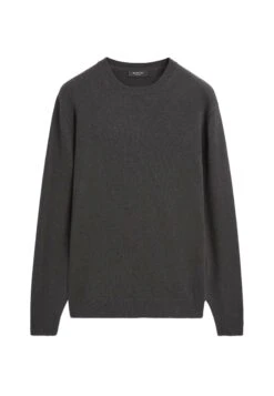 Massimo Dutti CREW NECK - Jumper - Dark Grey