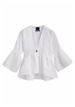 Massimo Dutti Studio-Peplum - Blouse