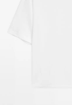 Massimo Dutti OVERSIZE WITH SEAM DETAIL - Basic T-shirt - White 22 Massimo Dutti OVERSIZE WITH SEAM DETAIL - Basic T-shirt - White -Massimo Dutti Shop 18953ec520344bbbaf39221d53320de1