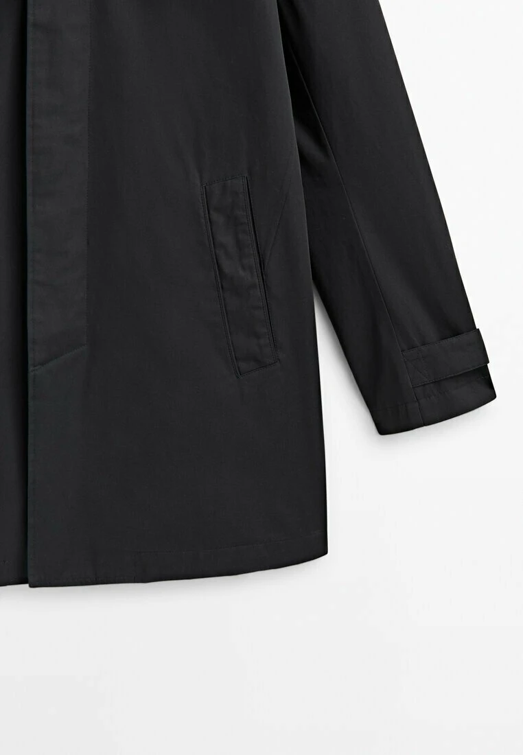 Massimo Dutti With Removable Interior - Short Coat - Dark Blue 9 Massimo Dutti With Removable Interior - Short Coat - Dark Blue - Image 7