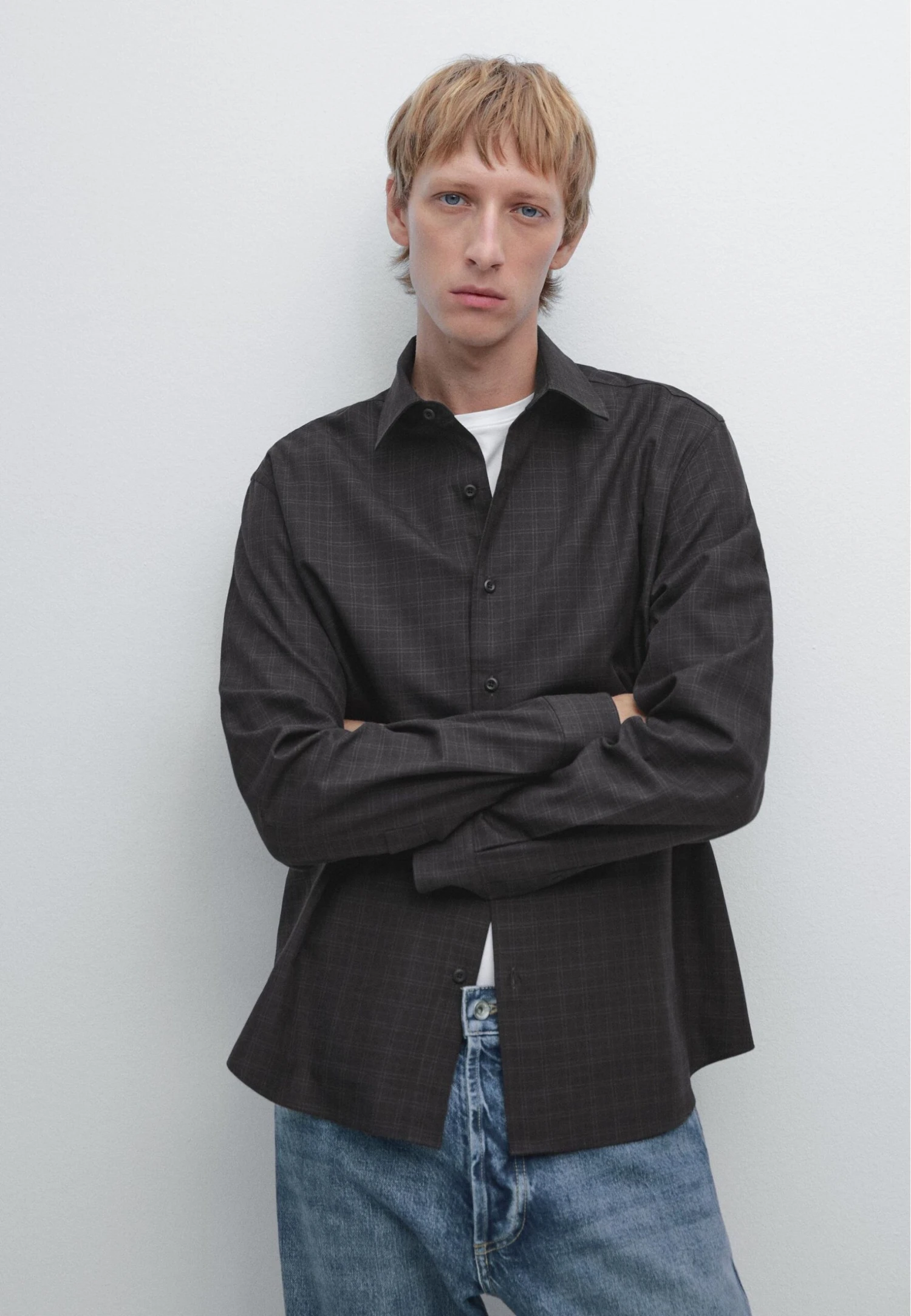 Massimo Dutti Shirt - Grey 3 Massimo Dutti Shirt - Grey