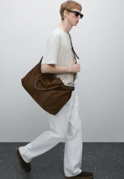 Massimo Dutti CONTRAST COLLAR SHORT SLEEVES - Basic T-shirt - Grey -Massimo Dutti Shop 18e9f865355643b6af572d8cca72ec27