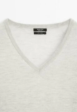 Massimo Dutti FINE SEMI-SHEER WITH V-NECK - Jumper - Grey 18 Massimo Dutti FINE SEMI-SHEER WITH V-NECK - Jumper - Grey -Massimo Dutti Shop 18f9c7e6f1064300aff431cc6eba8bb8