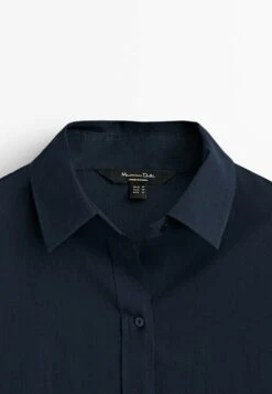 Massimo Dutti Voile With Embroidered Sleeves - Button-Down Blouse - Light Blue -Massimo Dutti Shop 19710374c87d47878a2328ba0a052849