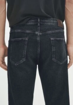 Massimo Dutti Dirty Wash- Slim Fit Jeans - Blue -Massimo Dutti Shop 198719ccf8ae4c568692db90cfb21797