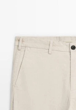 Massimo Dutti SLIM FIT - Trousers - Sand -Massimo Dutti Shop 198d305c08d44b9fa56933d0719e9416