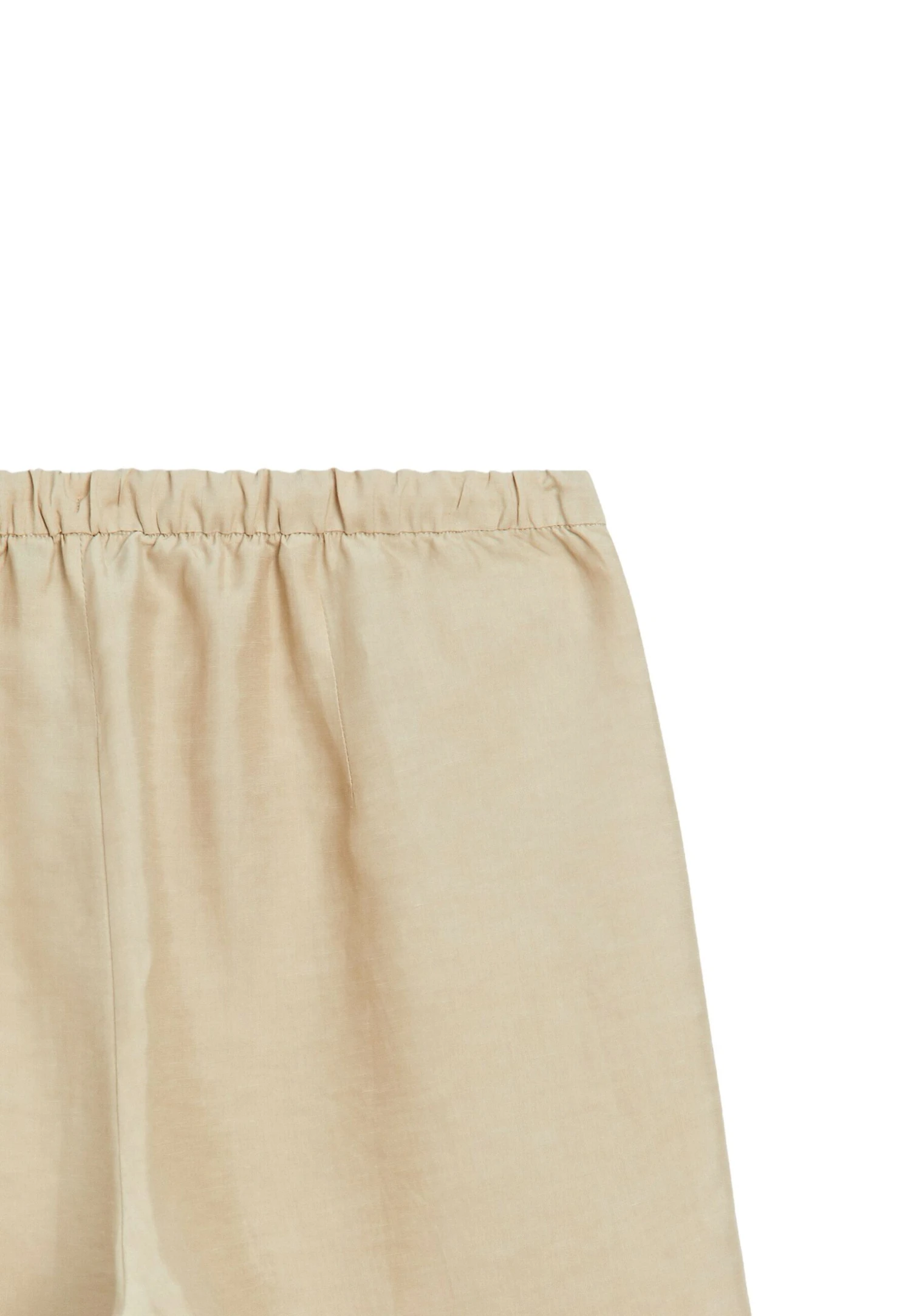 Massimo Dutti FLOWING BARREL FIT - Trousers - Sand 11 Massimo Dutti FLOWING BARREL FIT - Trousers - Sand - Image 9