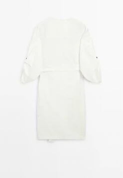 Massimo Dutti CONTRAST BUTTONS WITH BELT - Shirt Dress - WHITE 20 Massimo Dutti CONTRAST BUTTONS WITH BELT - Shirt Dress - WHITE -Massimo Dutti Shop 19f375eda0b94e7fb44b7beedaca19db