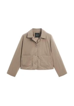 Massimo Dutti SHORT WATER-REPELLENT PUFFER - Light Jacket - Mottled Brown -Massimo Dutti Shop 19fbd78e9a024bebac0b443b17c395b5