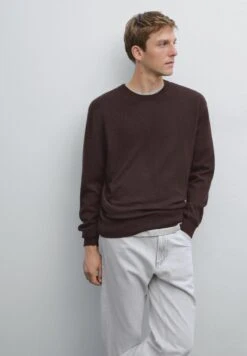 Massimo Dutti CASHMERE CREW NECK WITH LONG SLEEVES - Jumper - Lilac -Massimo Dutti Shop 1a58ba64ecd2409cbc5e76b91e5cb40f