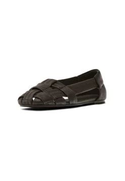 Massimo Dutti CAGE - Slip-ons - Dark Brown -Massimo Dutti Shop 1a6d3cc5f1fd43e990476a1aa992e4be