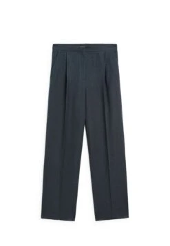 Massimo Dutti PINSTRIPE - Trousers - Dark Blue -Massimo Dutti Shop 1a7a6344664b4252b7c6c12975f91979