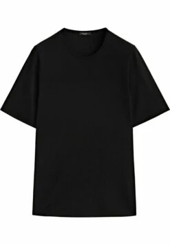 Massimo Dutti Short Sleeve - Basic T-Shirt - Black -Massimo Dutti Shop 1abd054c9b0745818d0ca23379f803ba