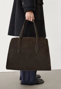 Massimo Dutti Handbag - Mottled Dark Brown