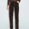 Massimo Dutti Straight Leg Jeans - Mottled Dark Brown -Massimo Dutti Shop 1b1434ec4ae04016905133d56f440ad1
