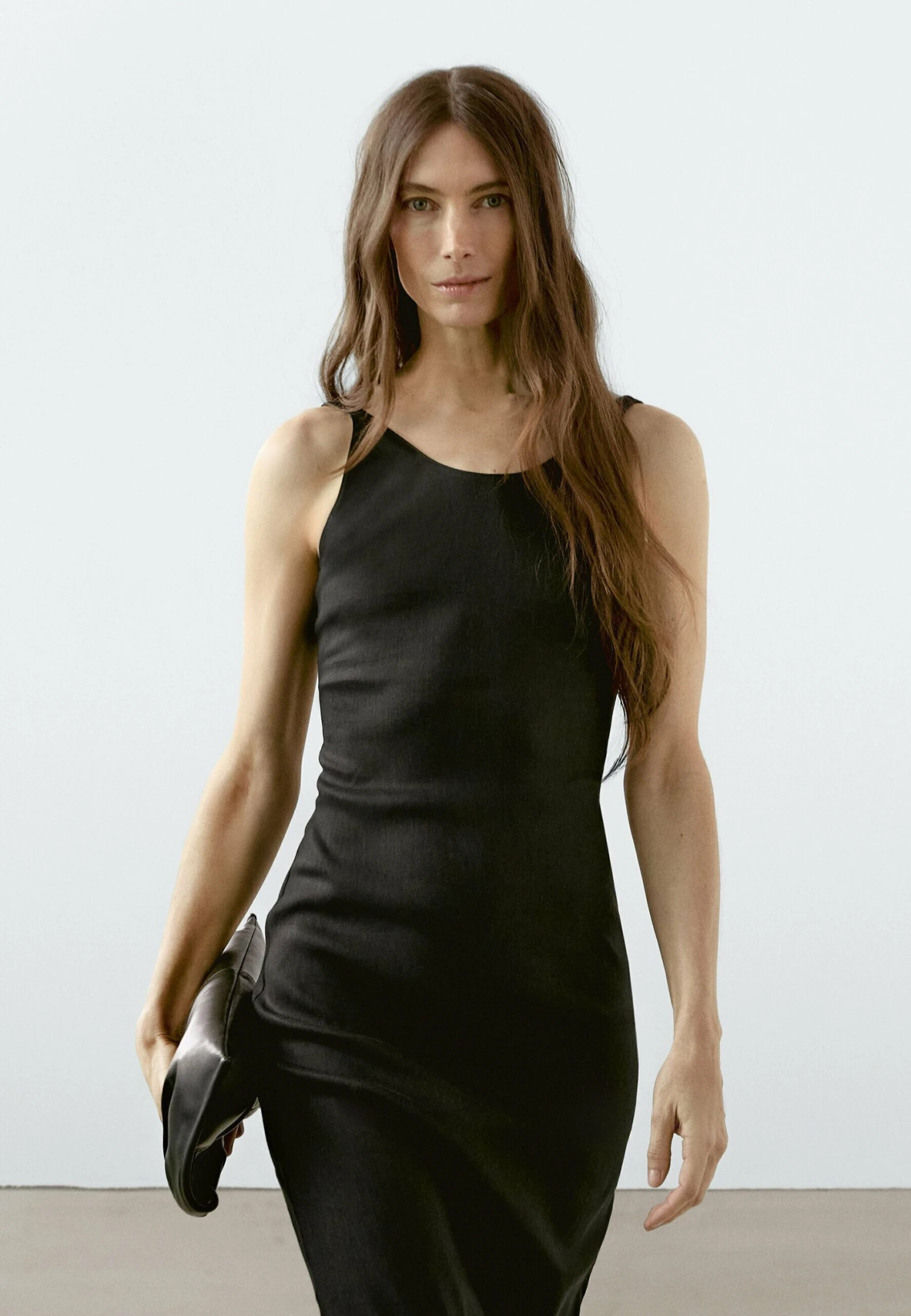 Massimo Dutti MIDI WITH LOW-CUT BACK - Cocktail Dress / Party Dress - Black 5 Massimo Dutti MIDI WITH LOW-CUT BACK - Cocktail Dress / Party Dress - Black - Image 3