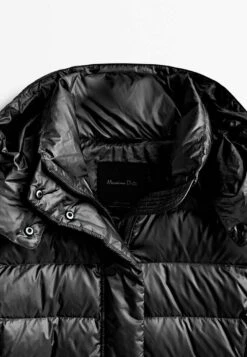 Massimo Dutti Hooded And Puffer - Down Jacket -Massimo Dutti Shop 1b8e9fca040045f0bbebedff31d60b2b