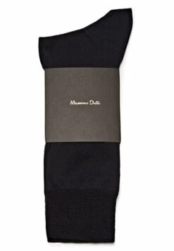 Massimo Dutti Plain Scottish- Socks - Blue/Black Denim -Massimo Dutti Shop 1bab4bf2283b4b90a09ca8828769c960