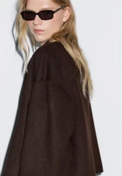 Massimo Dutti Summer Jacket - Mottled Dark Brown -Massimo Dutti Shop 1bd1d52b13a54ccc8dbbd7d82fa49151