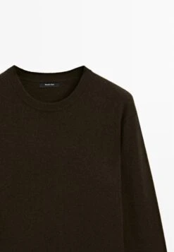 Massimo Dutti CREW NECK SWEATER - Jumper - Mottled Dark Brown 24 Massimo Dutti CREW NECK SWEATER - Jumper - Mottled Dark Brown -Massimo Dutti Shop 1bfa7cda06cb464ab0d5f2cf75e02af7