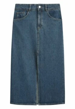 Massimo Dutti High-Waist - Pencil Skirt - Blue -Massimo Dutti Shop 1c1f7e2e91254821a4b1c59bb49ec216