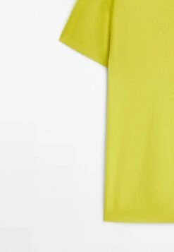 Massimo Dutti Kurzärmeliger - Polo Shirt - Neon Yellow -Massimo Dutti Shop 1c2de9a95a4844f3bab70d5e58bd80c6