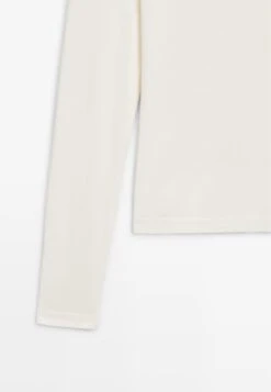 Massimo Dutti MELANGE - Long Sleeved Top - Beige -Massimo Dutti Shop 1c81d88b14a347c5b943ee419a7f737e