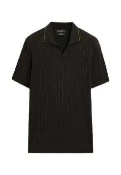 Massimo Dutti RIBBED - Polo Shirt - Khaki -Massimo Dutti Shop 1ca4fe0835e2408097ab2032c72c86ab
